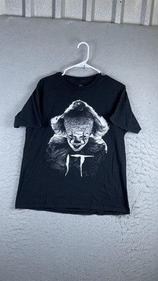 IT Chapter Two Pennywise Shirt Mens Small Black Losers Club Derry Maine Horror