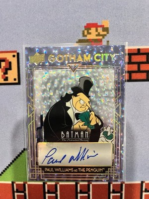 2026 Paul Williams Penguin  - Unique 1941 FA -Batman Animated Gotham 41/149 Auto