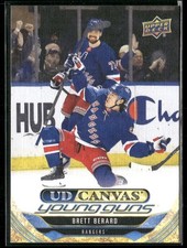 2024-25 Upper Deck #C359 Brett Berard New York Rangers UD Canvas Hockey Card