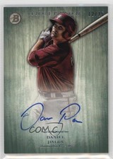 2014 Bowman Inception Prospect Auto Green 12/25 Daniel Palka #PA-DP Auto ok2