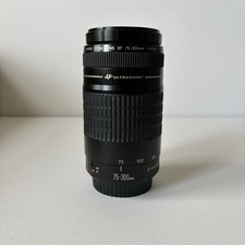 Canon EF 75-300mm f/4-5.6 USM lens for EOS Rebel Etc 