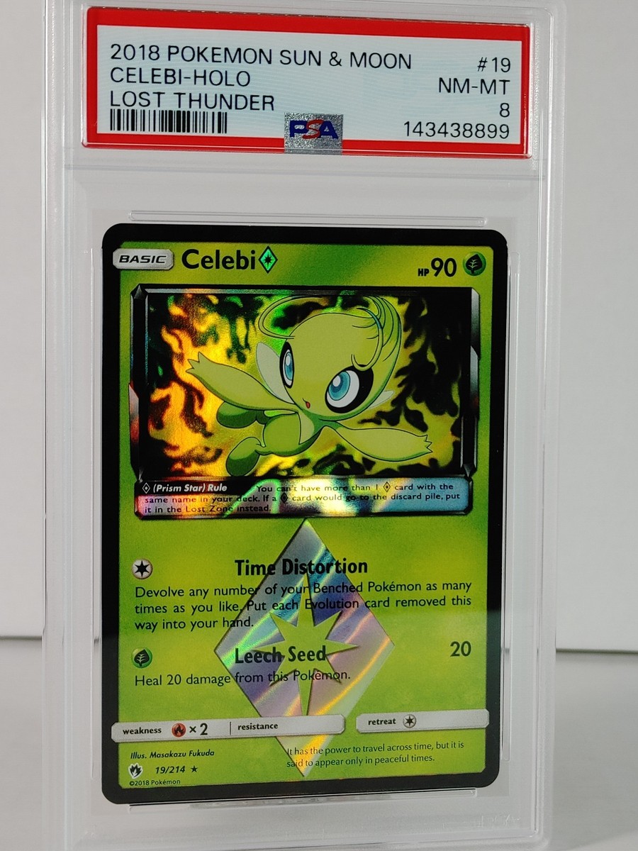 Celebi Prism Star 19/214 Sm-Lost Thunder Holo for sale online | eBay