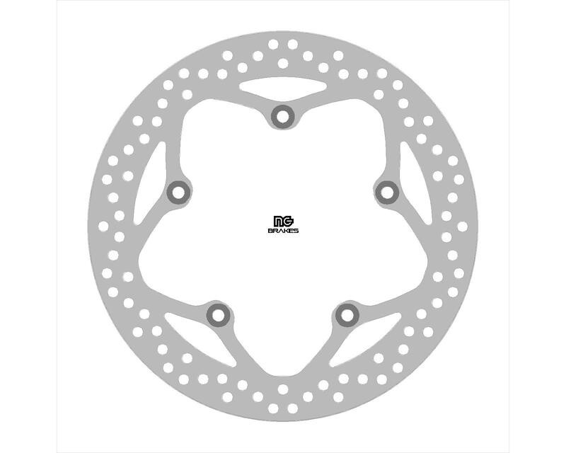 Disque de frein rond fixe NG BRAKE 240mm en acier pour moto