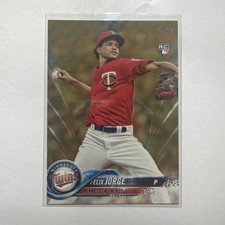 2018 Topps - Felix Jorge #410 Gold /2018 (RC)