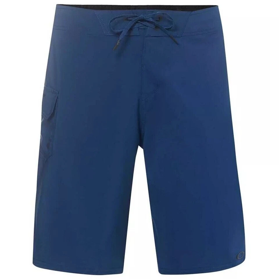 Oakley Hombre Pantalones Cortos Board Playa Sudor Azul Bu7 Talla 32 - Imagen 3 de 4