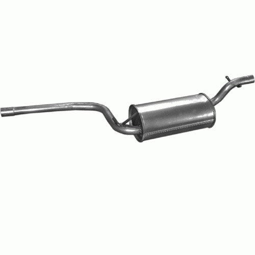 Silencieux intermédiaire Ford Focus 1.4 75cv anti-corrosion pour réparer la ligne de 1998-2004
