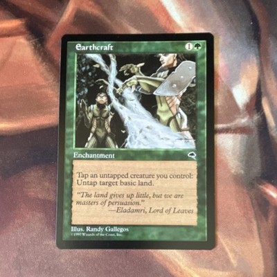 Earthcraft (Magic: The Gathering 1997 Regular Green Enchantment) English Galleg 