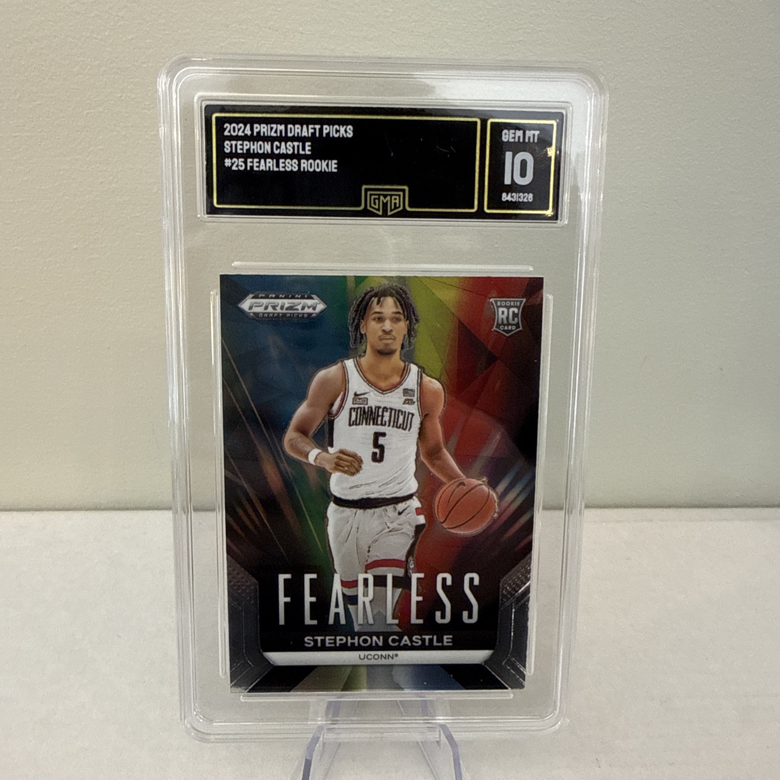 2024 Panini Prizm Draft Picks Fearless Stephon Castle #25 (RC)