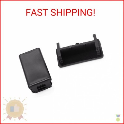 Xadnitu Plastic Strut Channel End Caps, Black PVC Metal Channel Protective Cover