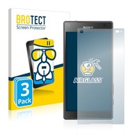 3X Panzerfolie Schutzglas FüR Sony Xperia Z5 Compact Displayschutz