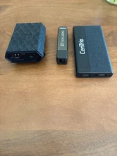 Portable Goal Zero Charger. Also includes Outdoor Tech Battery Pack