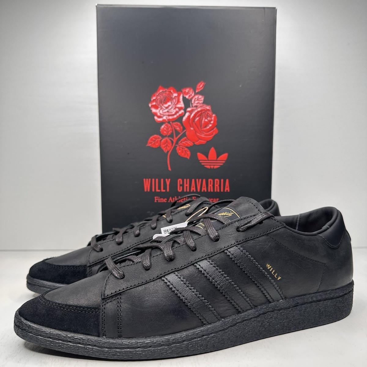 Adidas x Willy Chavarria Jabbar Dress Low Sneaker Black Men's Size