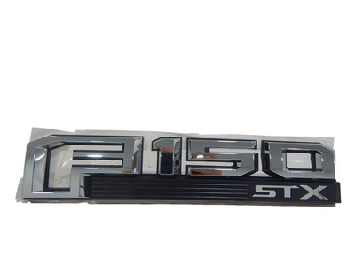New OEM 2015-2020 Ford F-150 STX Right Passenger Side Front Fender Emblem 10.5''