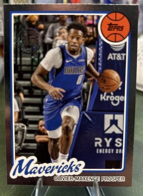 2025-26 Topps - 1980-81 Topps Basketball Olivier-Maxence Prosper #80BK-47-Mavs
