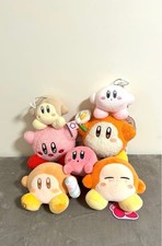 Kirby Plush Toy Set of 7 Collectible Figures Authentic Japan Game Merchandise
