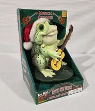 DanDee Animated Frog Joy To The World Dancing Singing Christmas works 