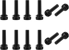 12Pcs Durable Rubber Grate Feet for GE Stove Range - Compatible  Easy Install