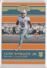 2020 Panini Plates & Patches Rookies Orange 27/75 Lynn Bowden Jr #189 qp4