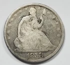1858 Liberty Seated Half Dollar | Philadelphia | Early Silver Half