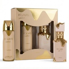 Lattafa Eclaire 2 Pcs Gift Set With 100ml EDP  200ml Perfumed Spray
