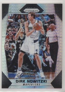 2017-18 Panini Prizm Hyper Prizm Dirk Nowitzki #91 HOF