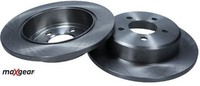 2X Bremsscheibe Maxgear 19-0912 2 Bremsscheiben Hinterachse Hinten