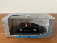 MINICHAMPS 1/43 PORSCHE  356 A SPEEDSTER 1956 BLACK 987758