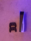 Sony PlayStation 5 825 GB White Disc Console with 2 Controllers