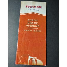Lucas Oil Stadium Public Grand Opening August...