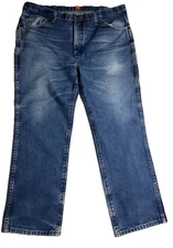 Wrangler Western Bootcut Slim Fit 36MWZPDvMens Denim Jeans Sz 38X29 FREE SHIP