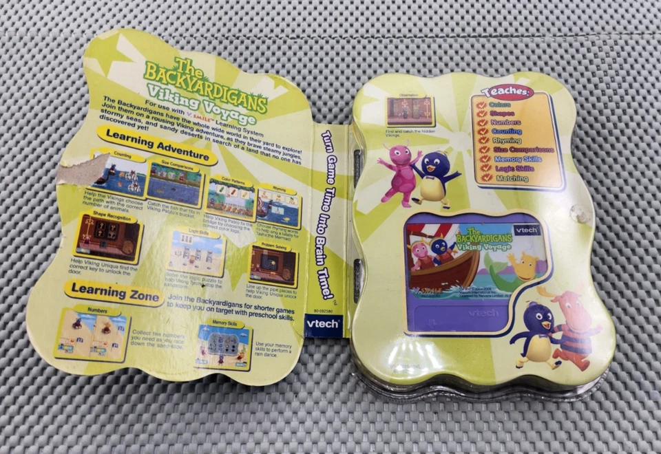 The Backyardigans Viking Voyage Vsmile Learning VTech`Nick Jr 3-5Yrs New Sealed - Image 2 of 4