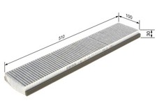 BOSCH Innenraumfilter 1 987 432 318 Aktivkohlefilter für COUGAR FORD MONDEO BNP