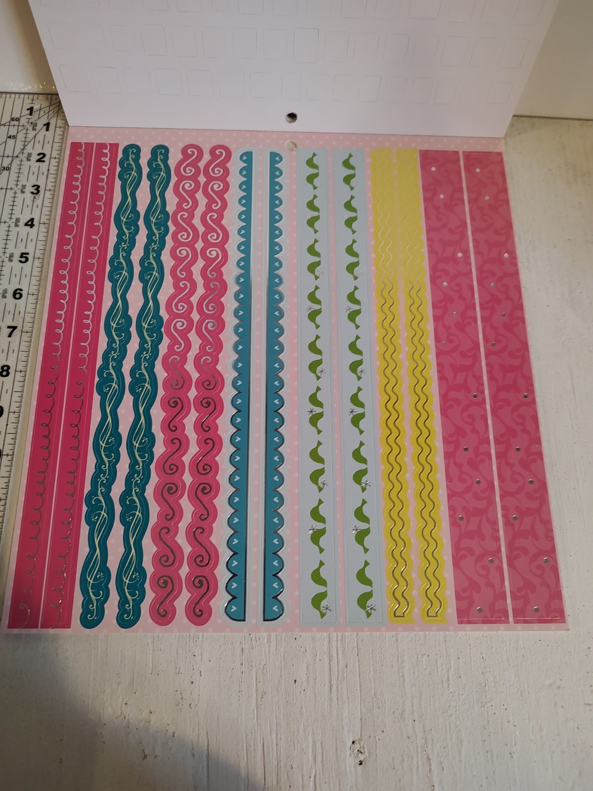 Heidi Grace Designs Take Flight 12x12 Foil Punch-Outs Paper Pad