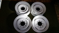 1961-1967-1973-1980-2004 Ford Truck, Van 16X6" 8 lug STEEL WHEELS Powder Coated