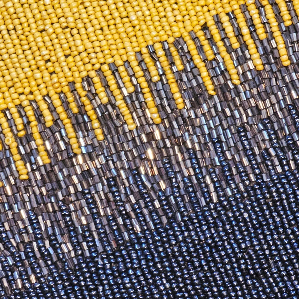 Safavieh 串珠枕头套波西米亚时尚珠宝灰色波什扔枕头 Sham 18 英寸 — 第 2/4 张图片