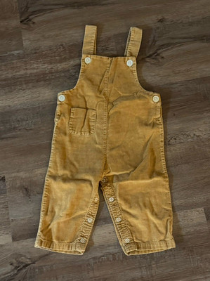 Health-tex tan Corduroy Cotton Overall 2T