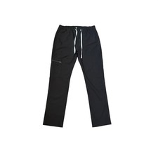 FIGS Technical Collection Mens Black Scrub Pants Small TM3001 Straight Leg Cargo