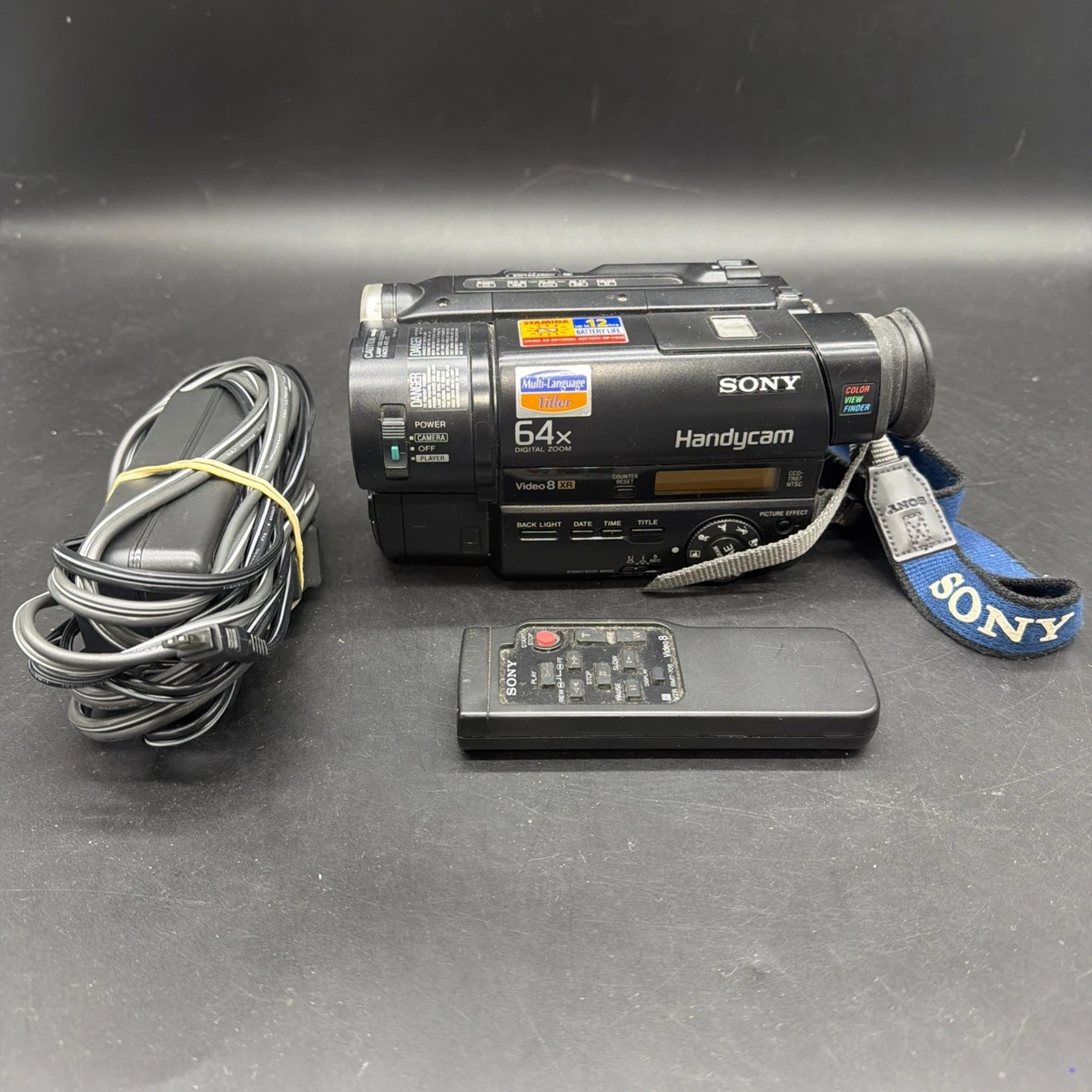 SONY Handycam Video 8 XR 72倍ズーム Sony Handycam Video 8 Xr for sale | eBay