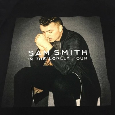 Vintage Sam Smith The Lonely Hour Cotton Black All Size Unisex Shirt BL2480