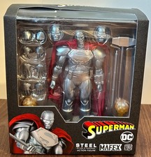 Mafex Return Of Superman Steel No. 181 Ver Medicom Toy Figure DC New G7
