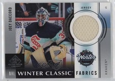 2024-25 Upper Deck SP Game Used Winter Classic Fabrics Joey Daccord #WCF-3 1r1g