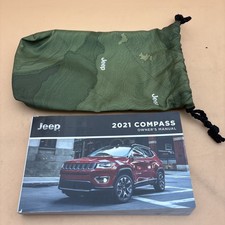 2021 Jeep Compass Owners Manual With Case Included