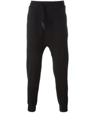 11 BY BBS Tech Drop Crotch Pants XS Black