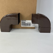 Genova RB209 Brown Raingo 90 Downspout Elbow ...
