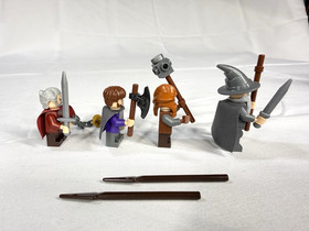 Lego The Hobbit Lord of the Rings 79010 8 Minifigures Only. Goblin King Dwarves