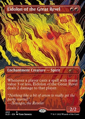 Eidolon of the Great Revel (Borderless) [Secret Lair Drop Series] Foil Near Min
