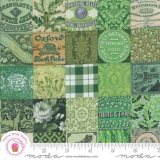 Moda CURATED IN COLOR 7461 15 Green Cheater Print CATHE HOLDEN Quilt Fabric