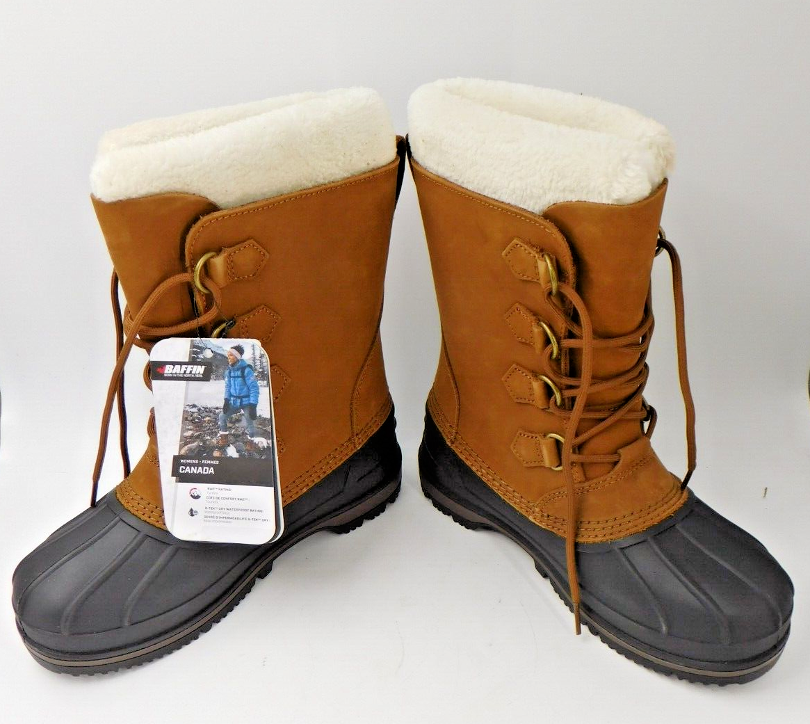 Baffin Women's Canada Brown Winter Boots Size (US 7) (EU 37) (UK
