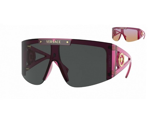 Versace Occhiali da Sole VE4393 533487 Rosa grigio Donna Autentici | eBay
