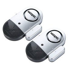 2-Pack Door Window Alarm Anti-Theft 120DB Security Sensor with Batteries DIY